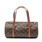 Bolso de mano Papillon 30 Lona Monogram Marrón