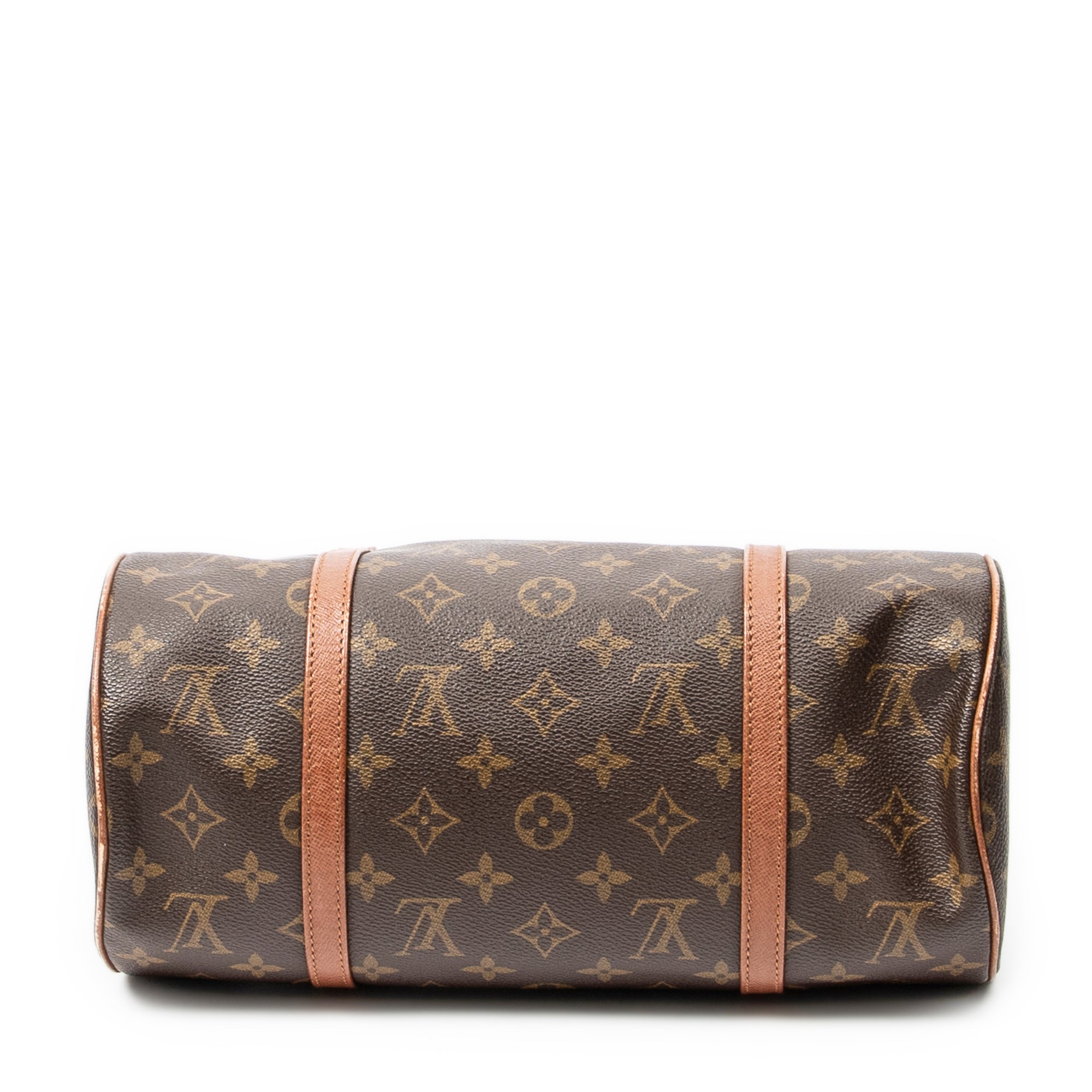 Bolso de mano Papillon 30 Lona Monogram Marrón