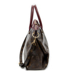 Handbag Pallas MM Brown Monogram Canvas