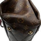 Handbag Pallas MM Brown Monogram Canvas