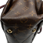 Handbag Pallas MM Brown Monogram Canvas
