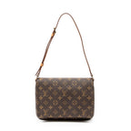 Shoulder Bag Musette Tango Brown Monogram Canvas