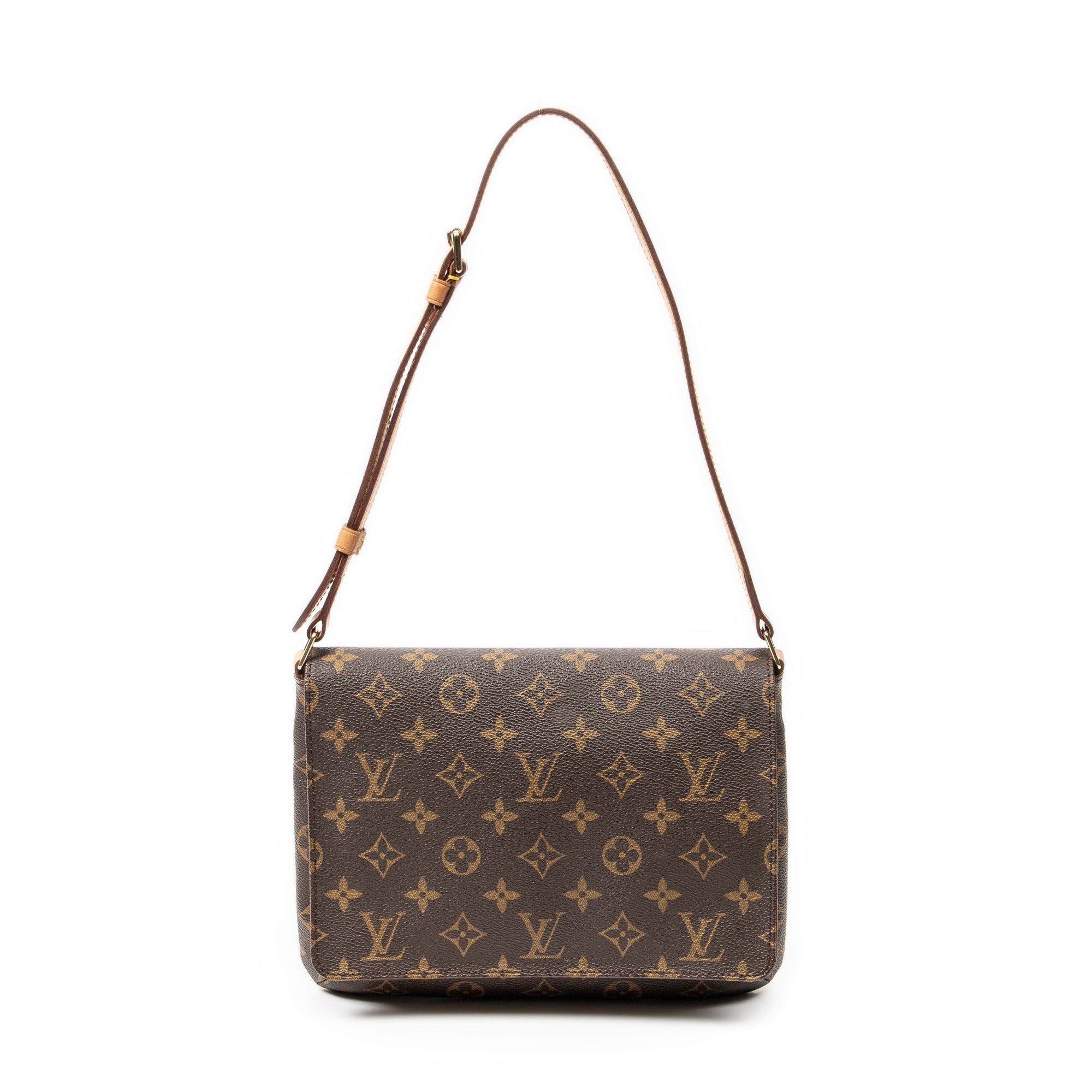 Shoulder Bag Musette Tango Brown Monogram Canvas