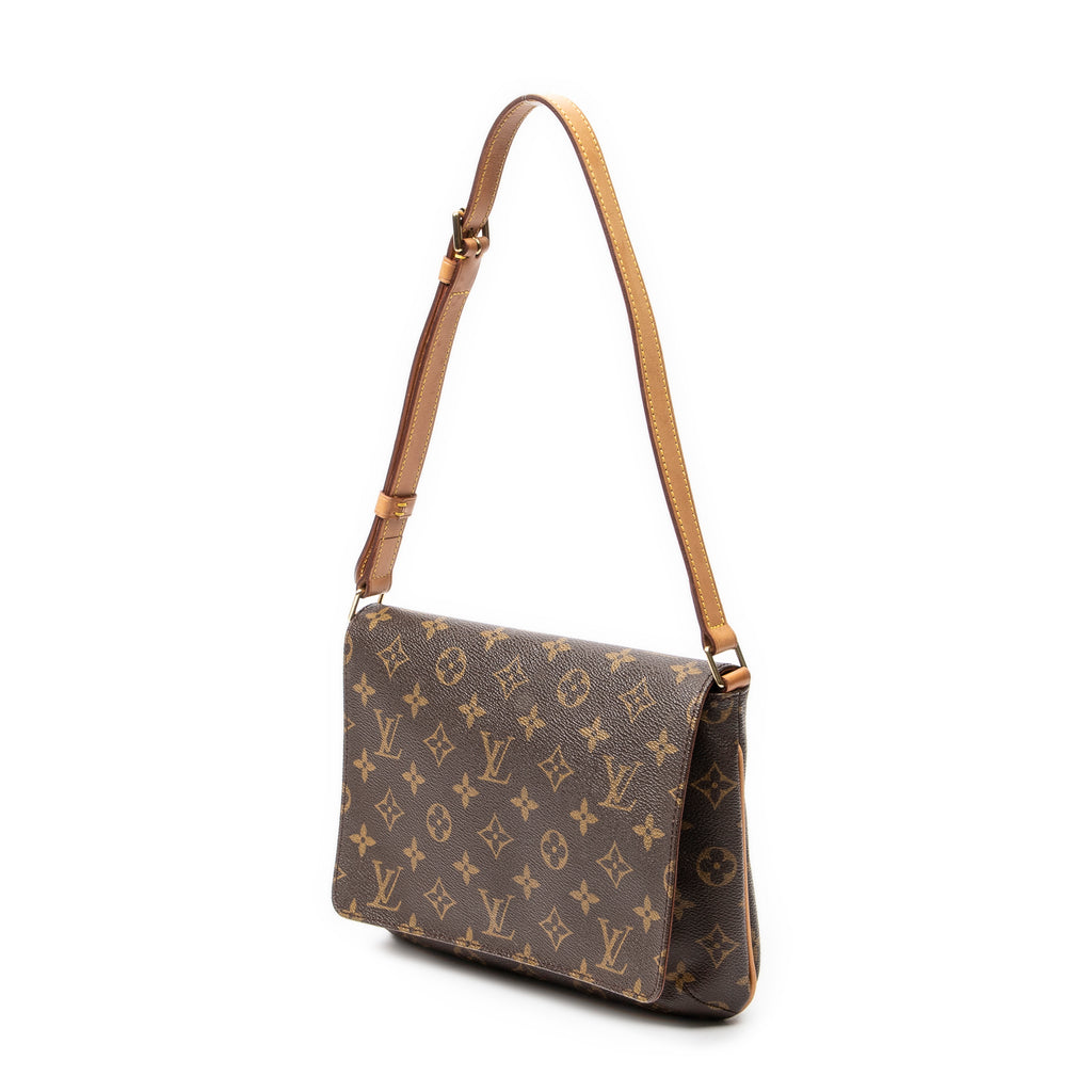 Shoulder Bag Musette Tango Brown Monogram Canvas