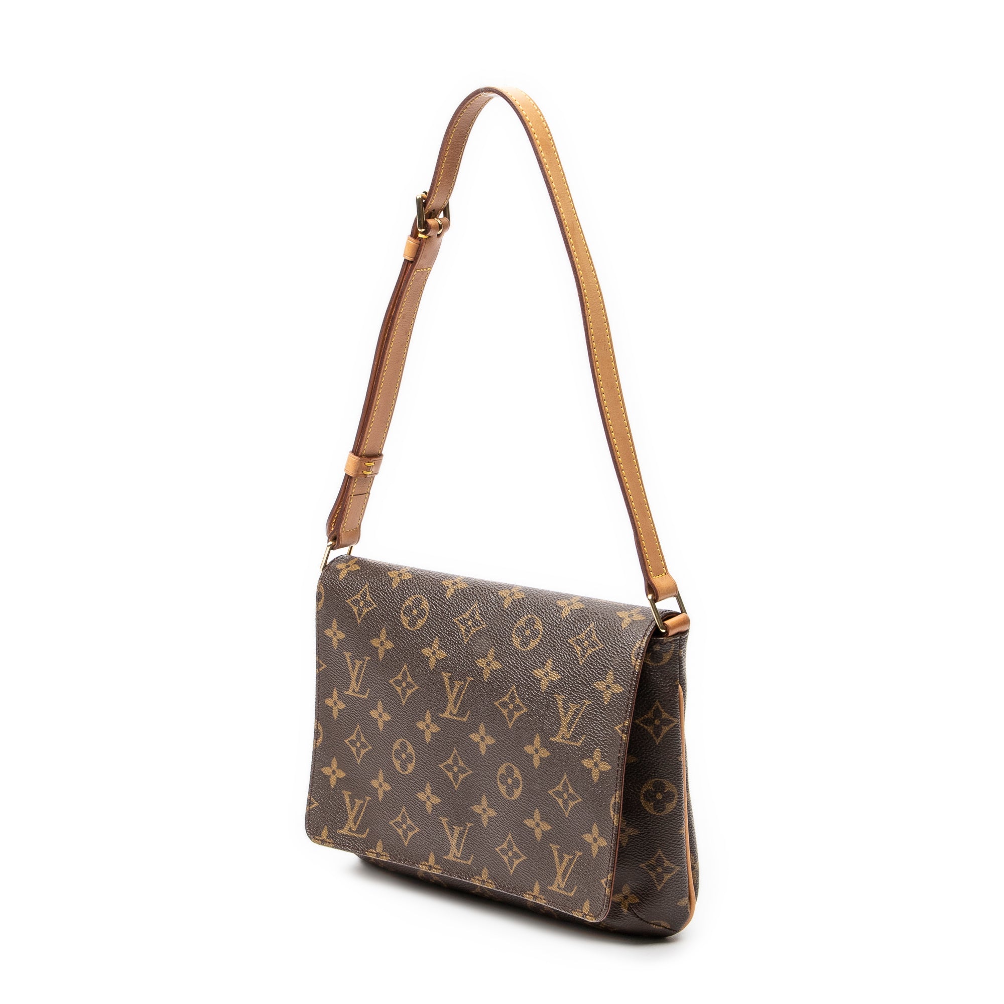 Shoulder Bag Musette Tango Brown Monogram Canvas