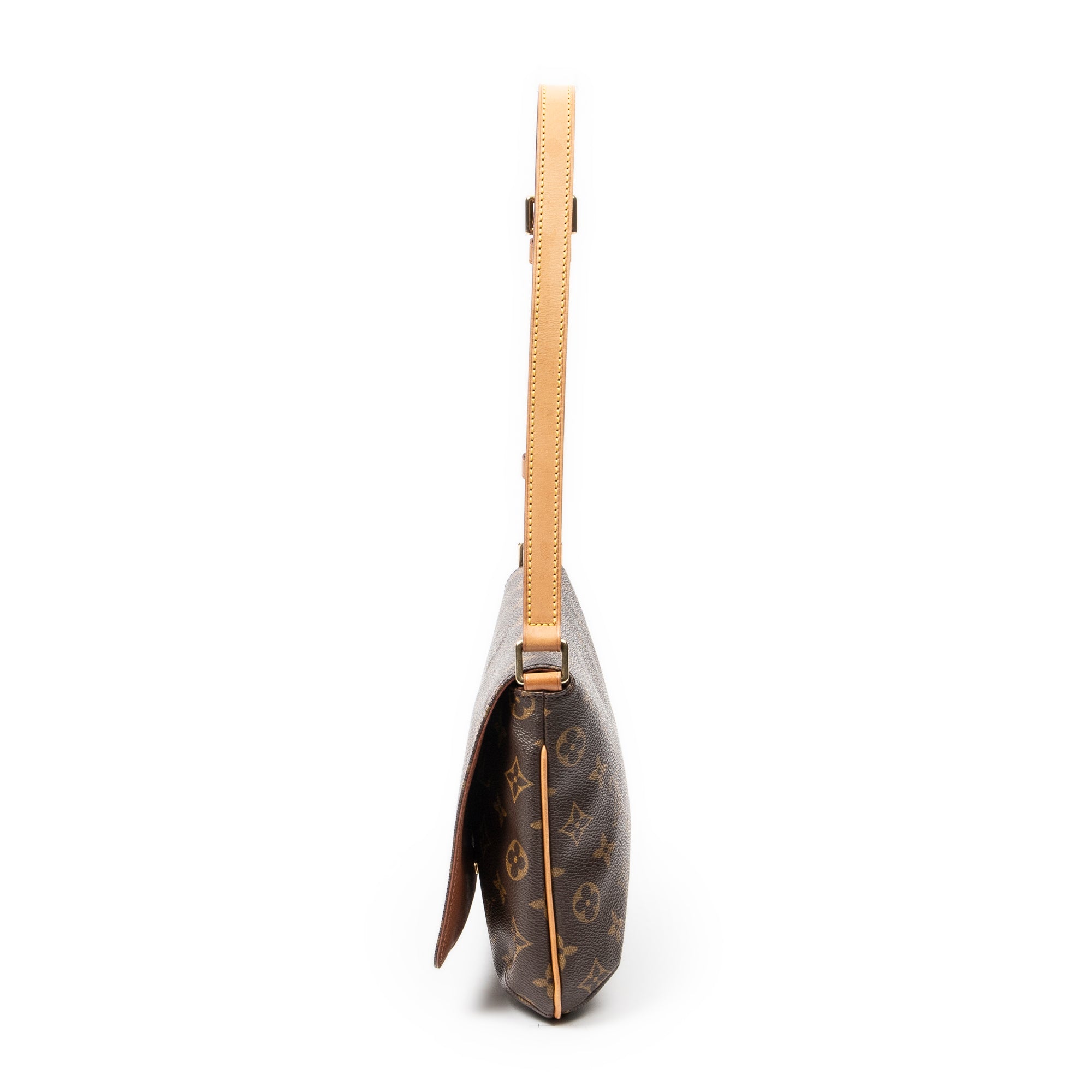 Shoulder Bag Musette Tango Brown Monogram Canvas