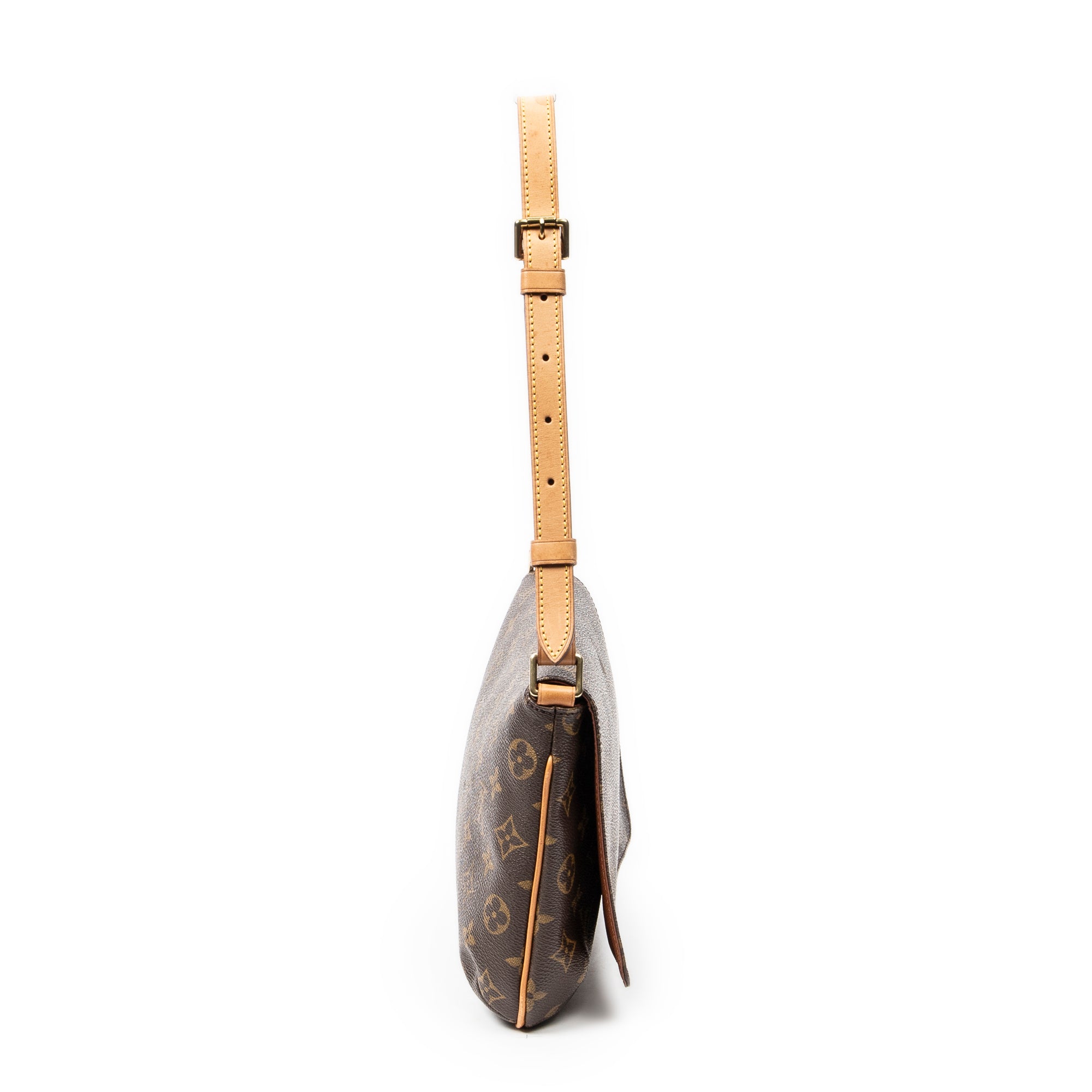 Shoulder Bag Musette Tango Brown Monogram Canvas