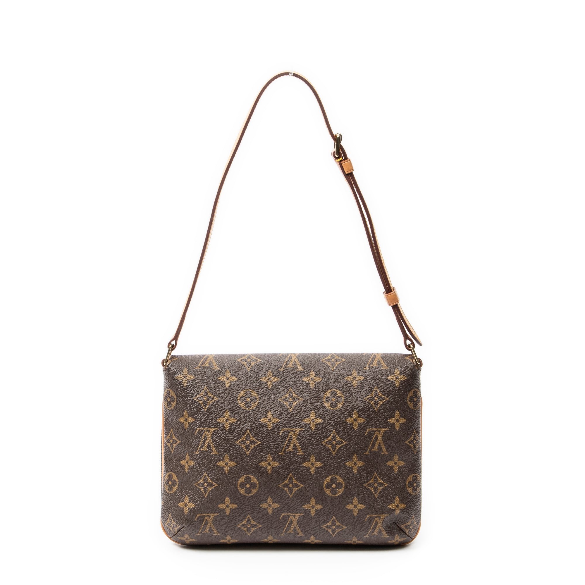Shoulder Bag Musette Tango Brown Monogram Canvas
