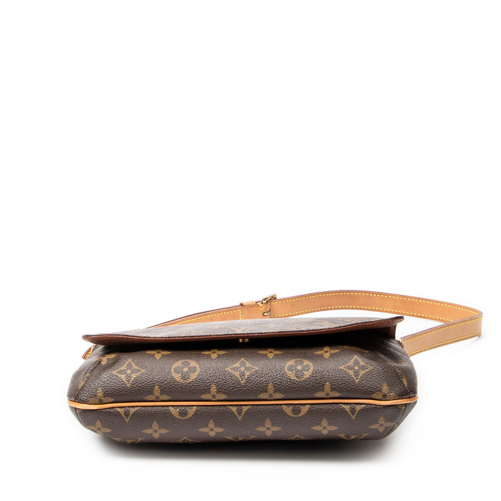 Shoulder Bag Musette Tango Brown Monogram Canvas