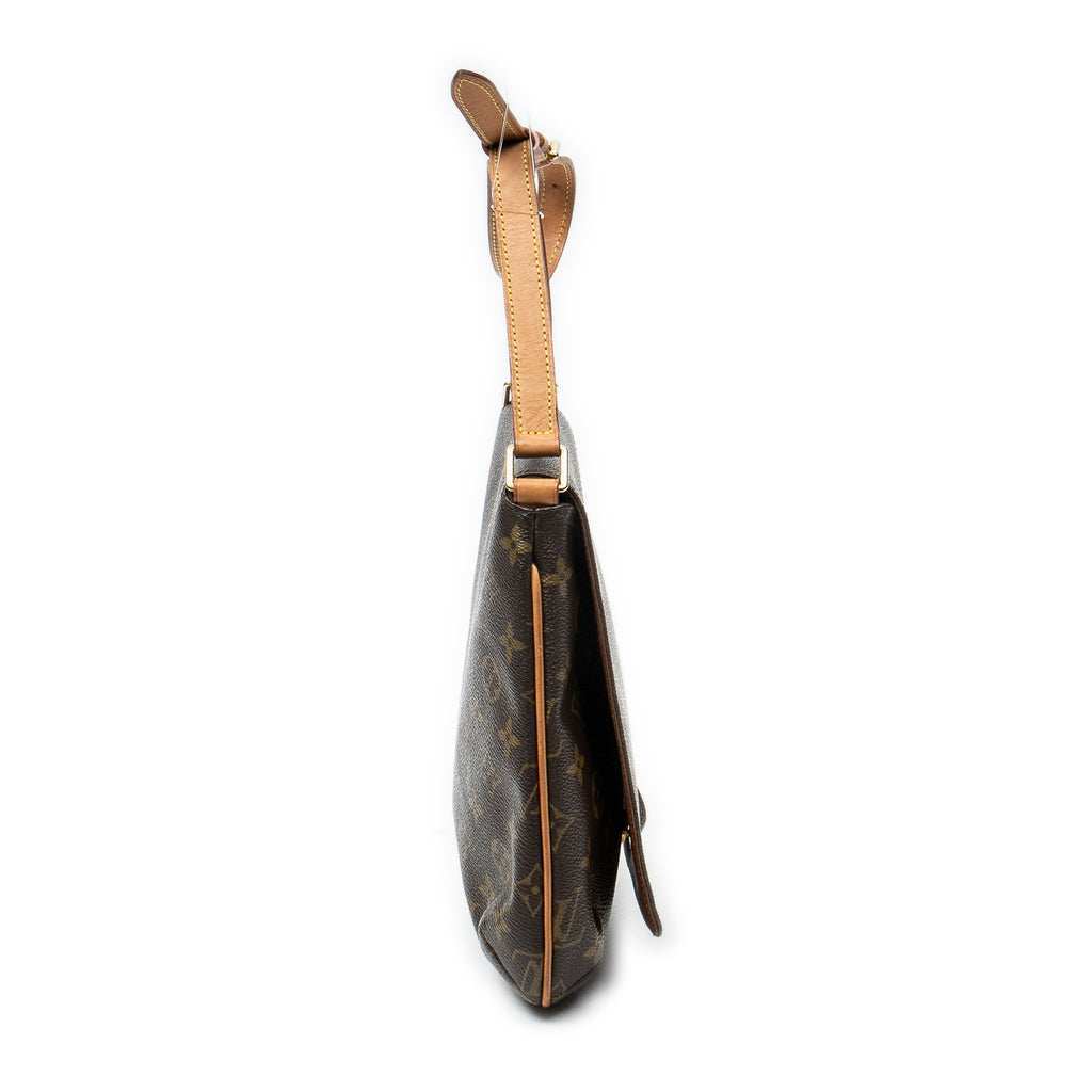 Shoulder Bag Musette Salsa Brown Monogram Canvas