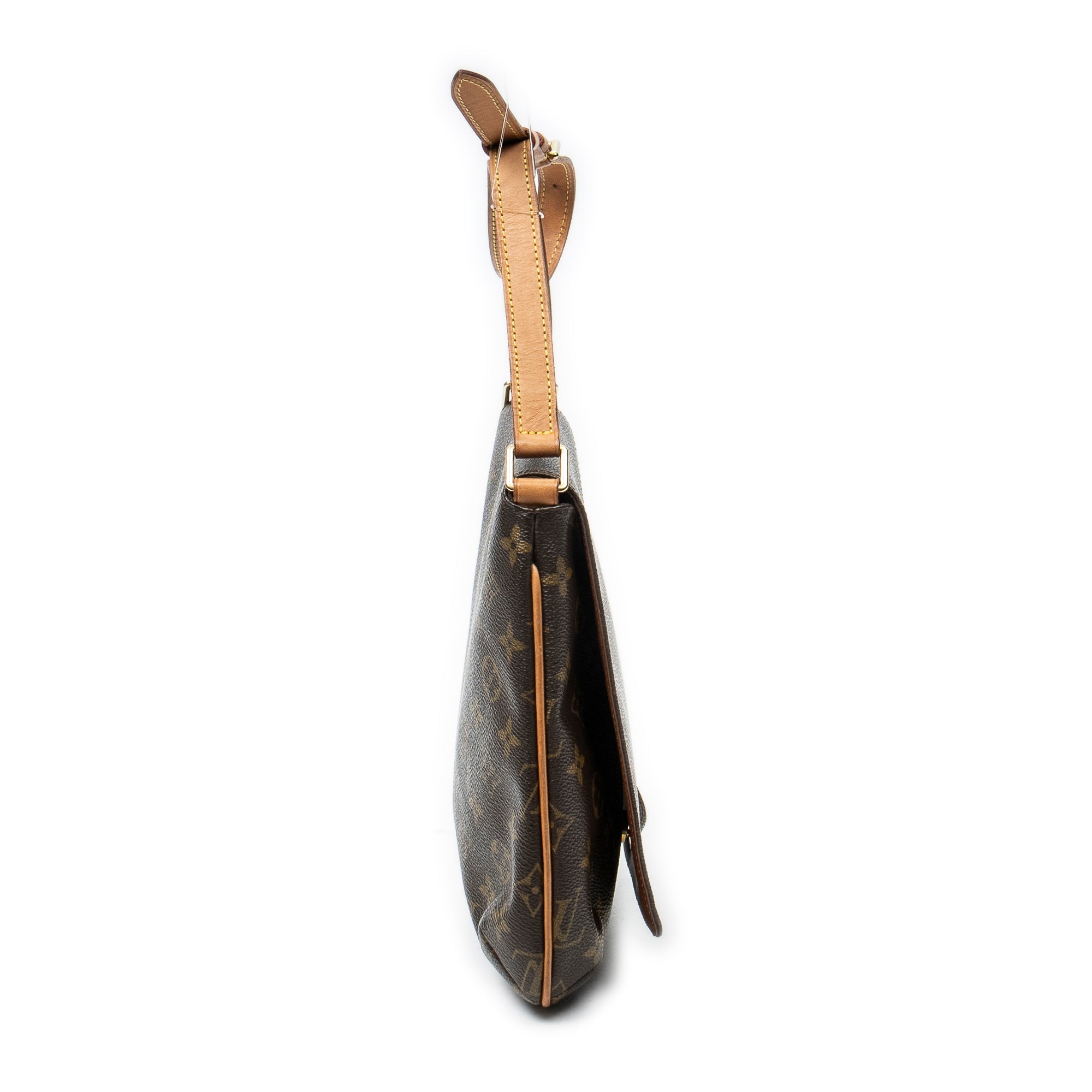 Shoulder Bag Musette Salsa Brown Monogram Canvas