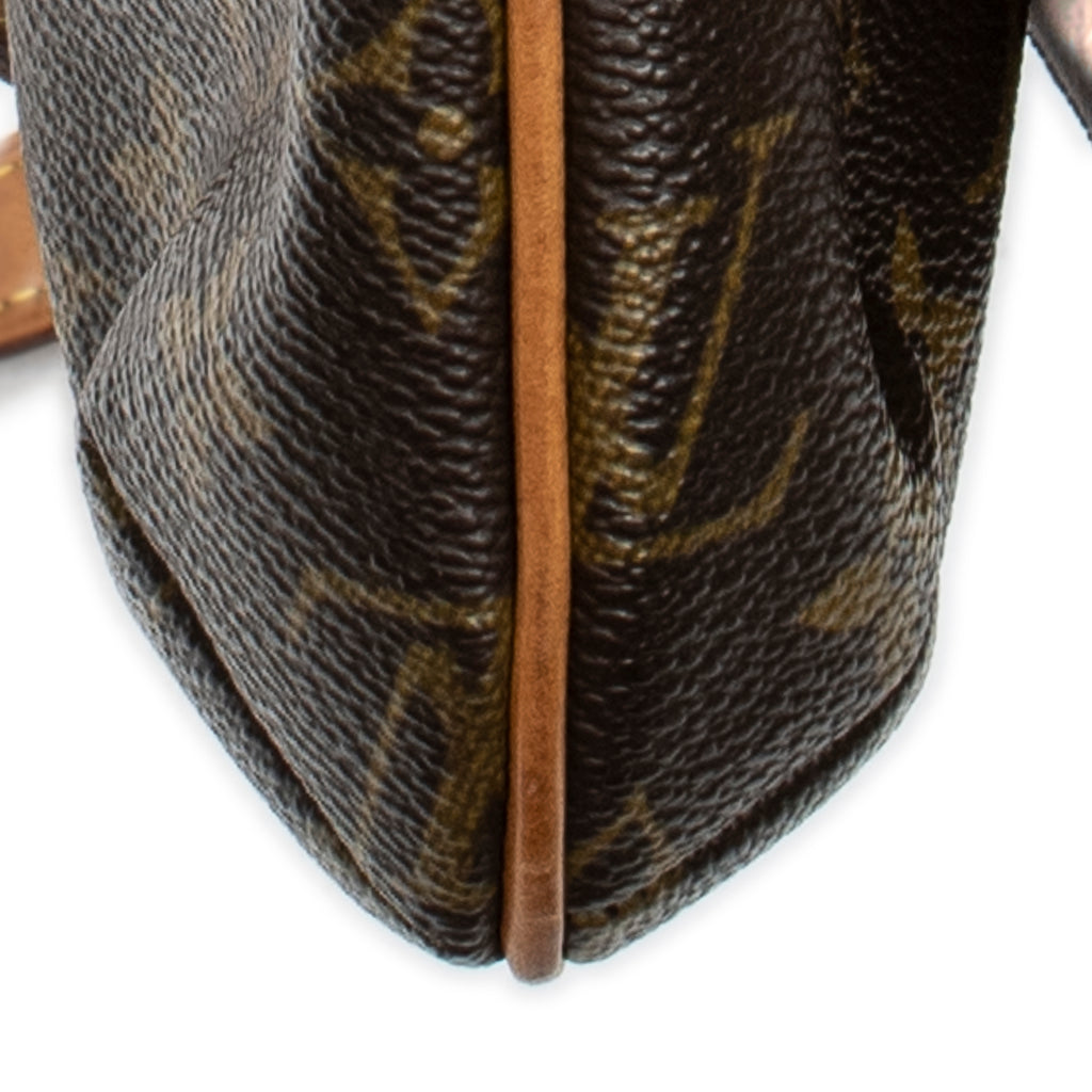 Shoulder Bag Musette Salsa Brown Monogram Canvas