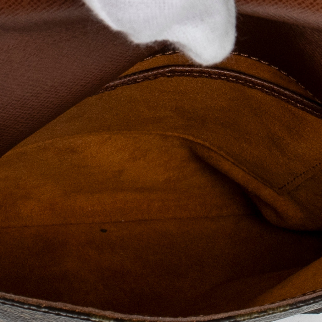 Shoulder Bag Musette Salsa Brown Monogram Canvas