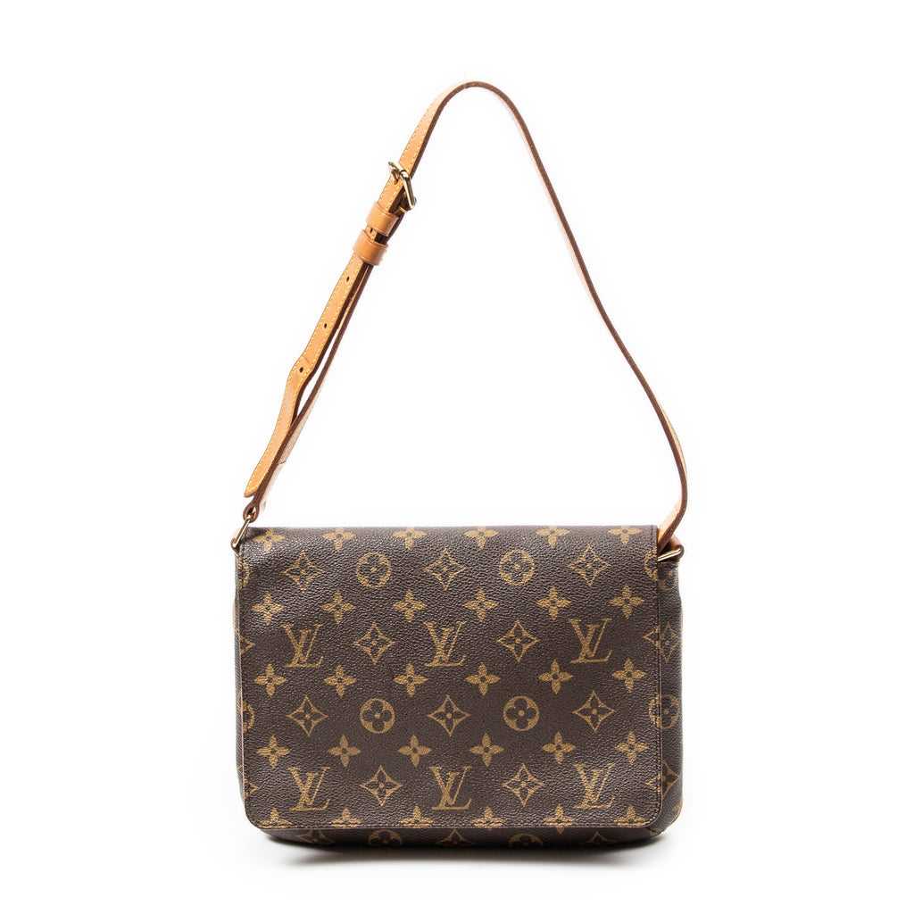 Shoulder Bag Musette Tango Brown Monogram Canvas