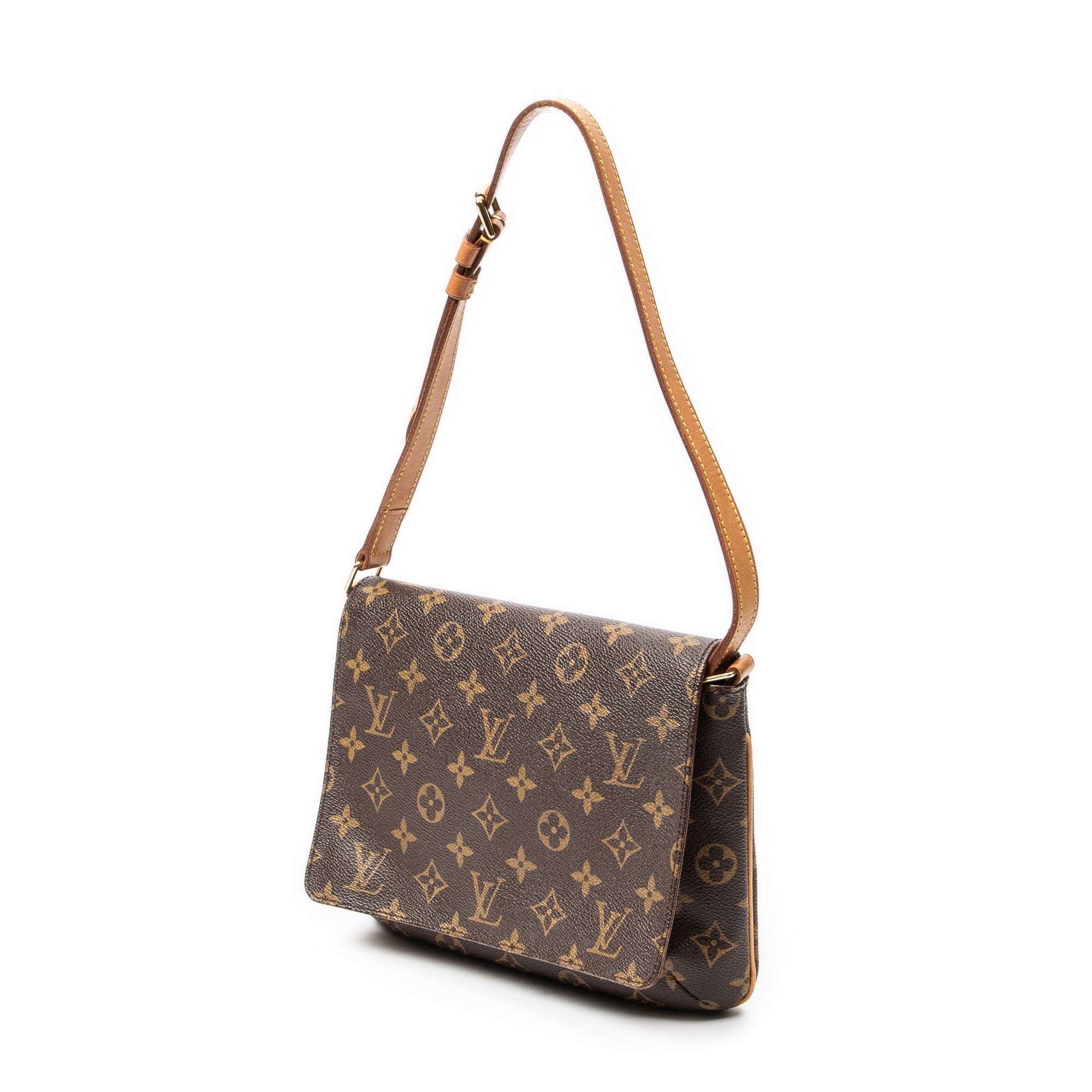Shoulder Bag Musette Tango Brown Monogram Canvas