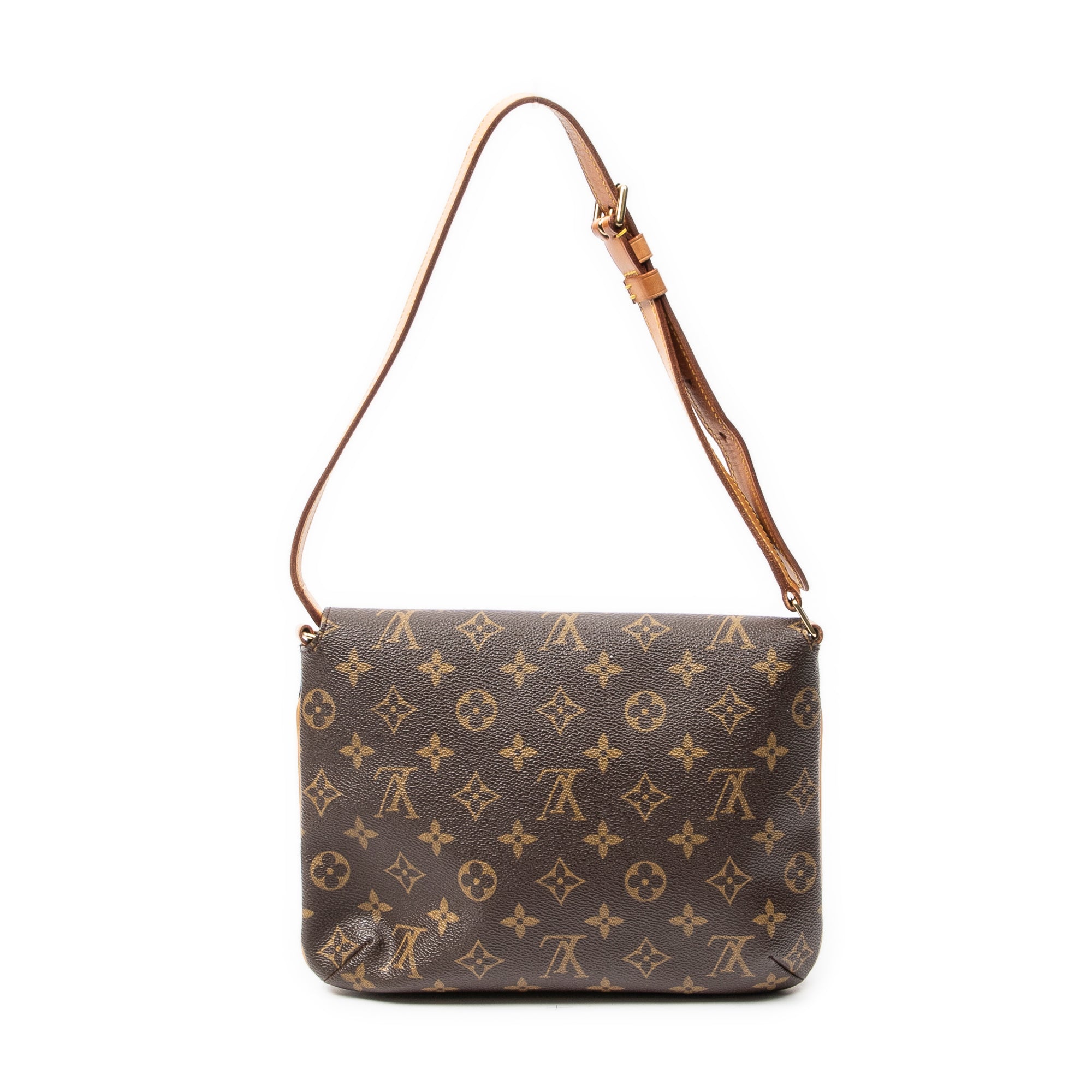 Shoulder Bag Musette Tango Brown Monogram Canvas