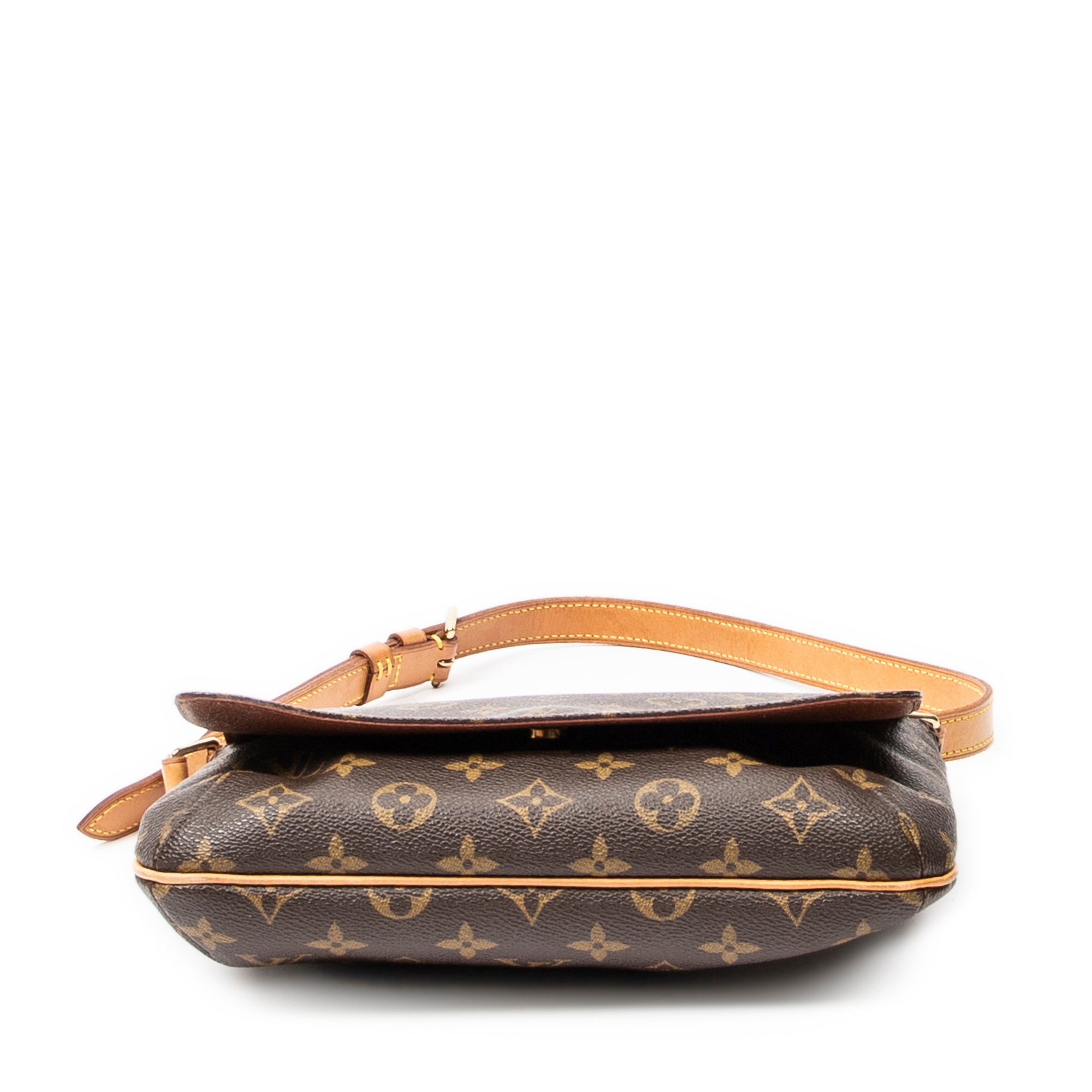 Shoulder Bag Musette Tango Brown Monogram Canvas