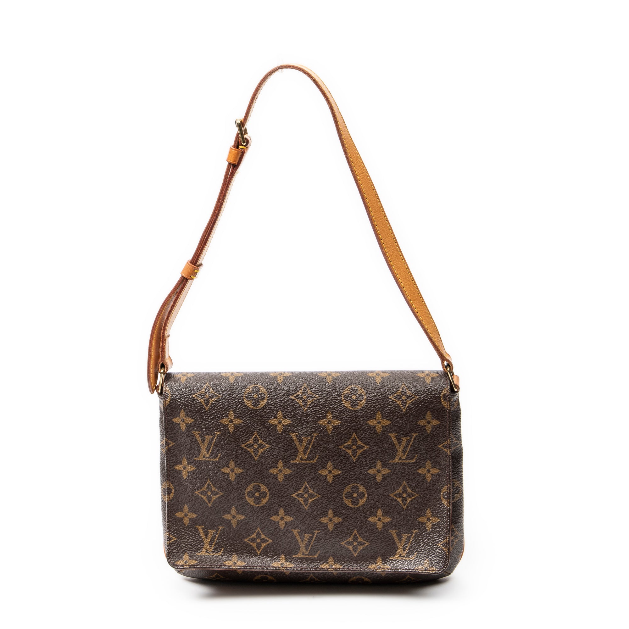 Shoulder Bag Musette Tango Brown Monogram Canvas