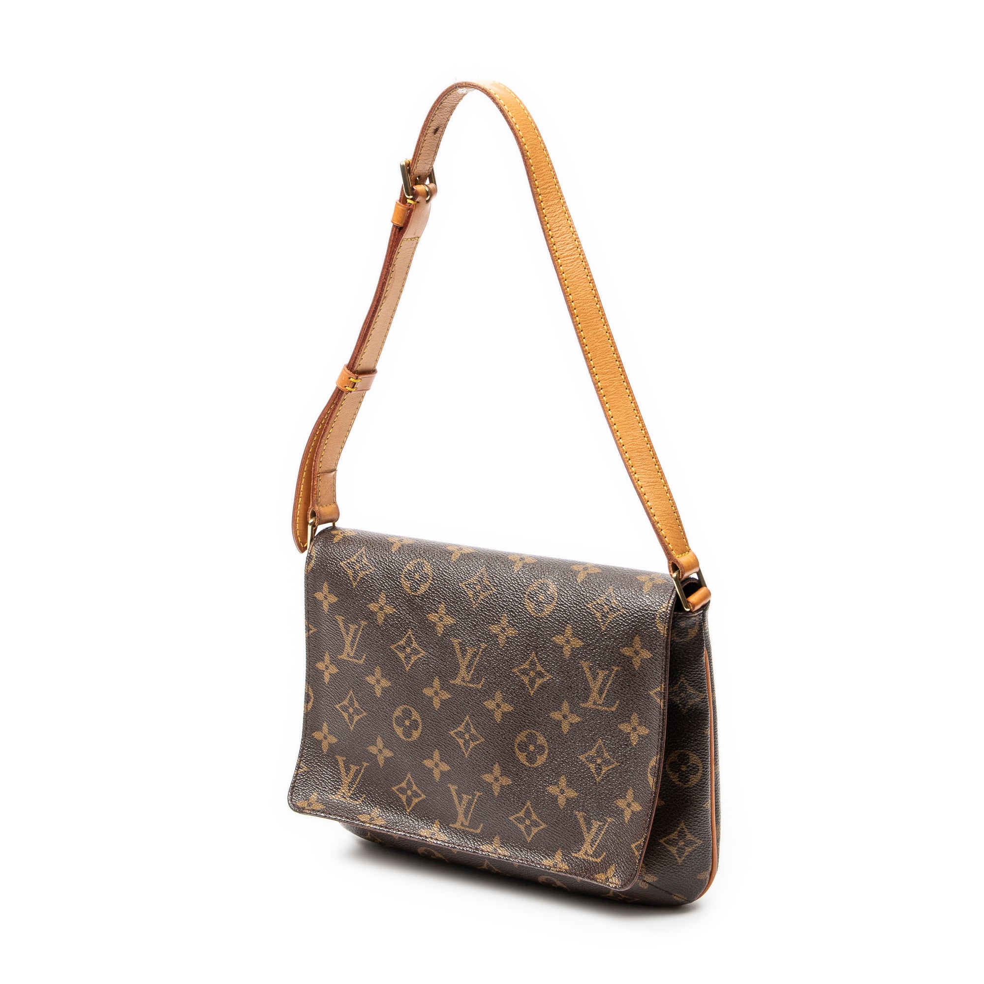 Shoulder Bag Musette Tango Brown Monogram Canvas