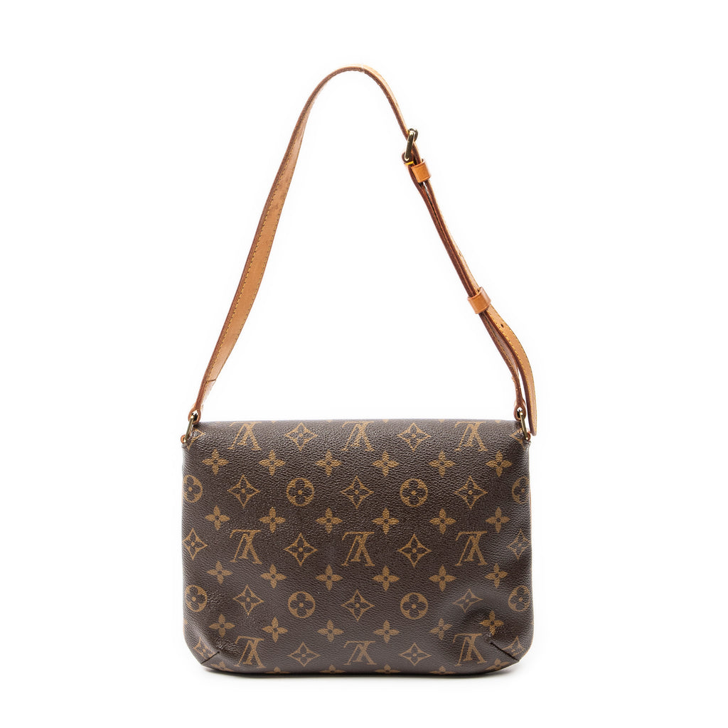 Shoulder Bag Musette Tango Brown Monogram Canvas