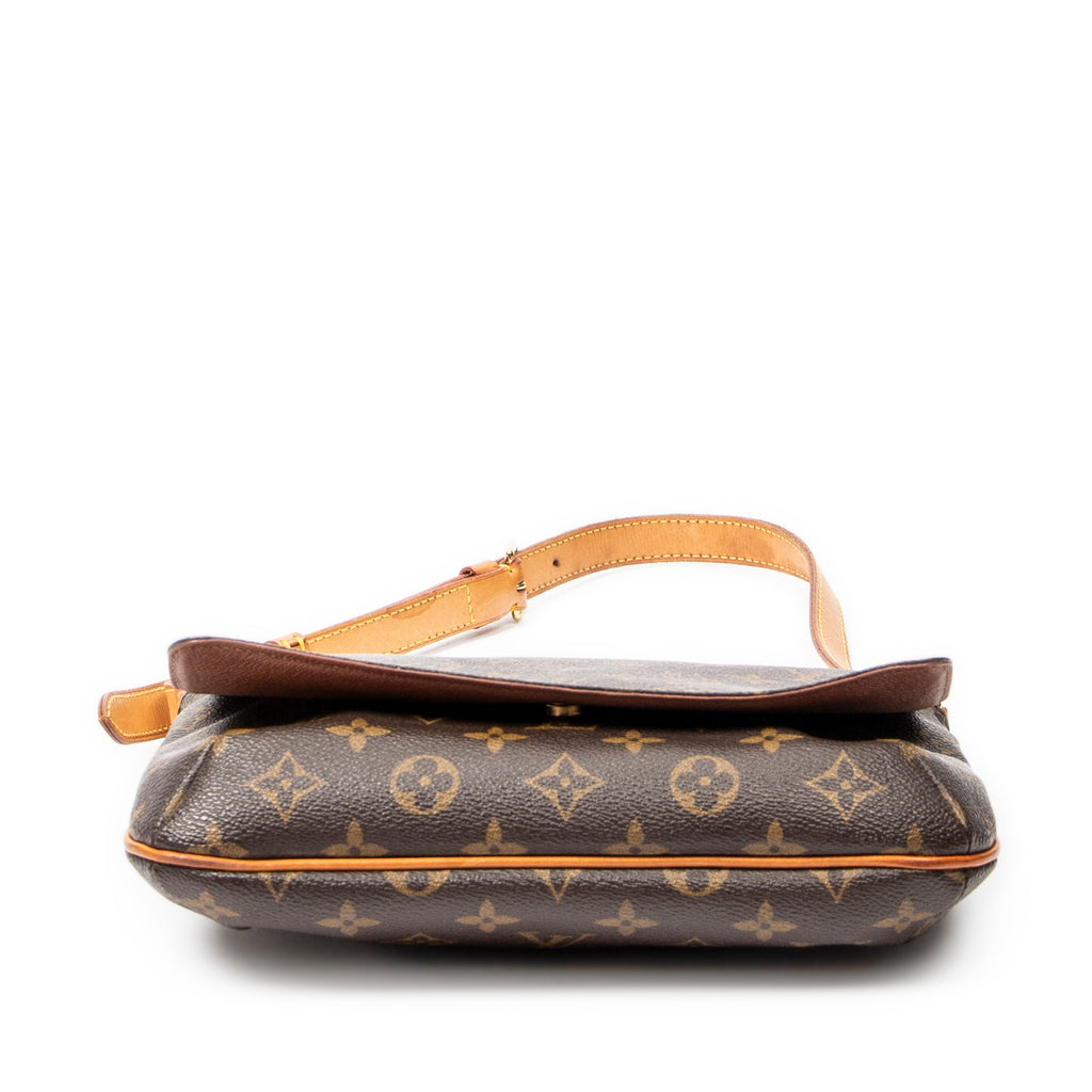 Shoulder Bag Musette Tango Brown Monogram Canvas