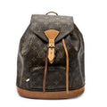 Backpack Montsouris MM Brown Monogram Canvas
