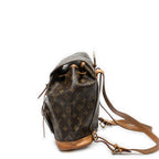 Backpack Montsouris MM Brown Monogram Canvas