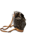 Backpack Montsouris MM Brown Monogram Canvas