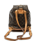 Backpack Montsouris MM Brown Monogram Canvas