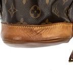 Backpack Montsouris MM Brown Monogram Canvas