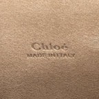 Shoulder Bag Medium Faye Grey Calfskin Leather