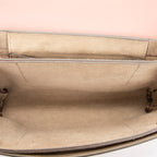 Shoulder Bag Small Faye Pink Calfskin Leather