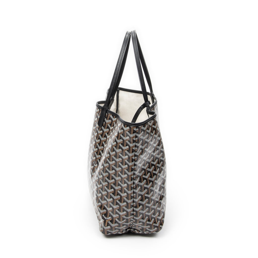Shoulder Bag Saint Louis PM Black Goyardine Coated Canvas