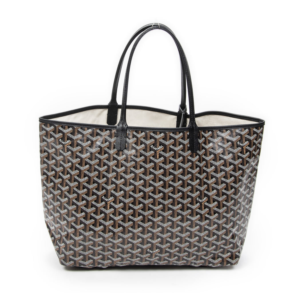 Shoulder Bag Saint Louis PM Black Goyardine Coated Canvas