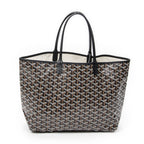 Shoulder Bag Saint Louis PM Black Goyardine Coated Canvas
