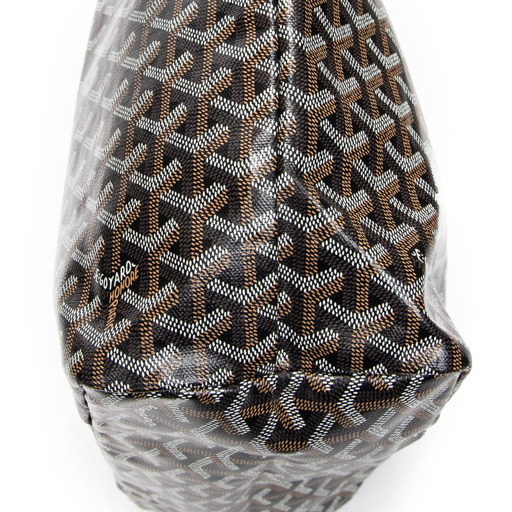 Shoulder Bag Saint Louis PM Black Goyardine Coated Canvas