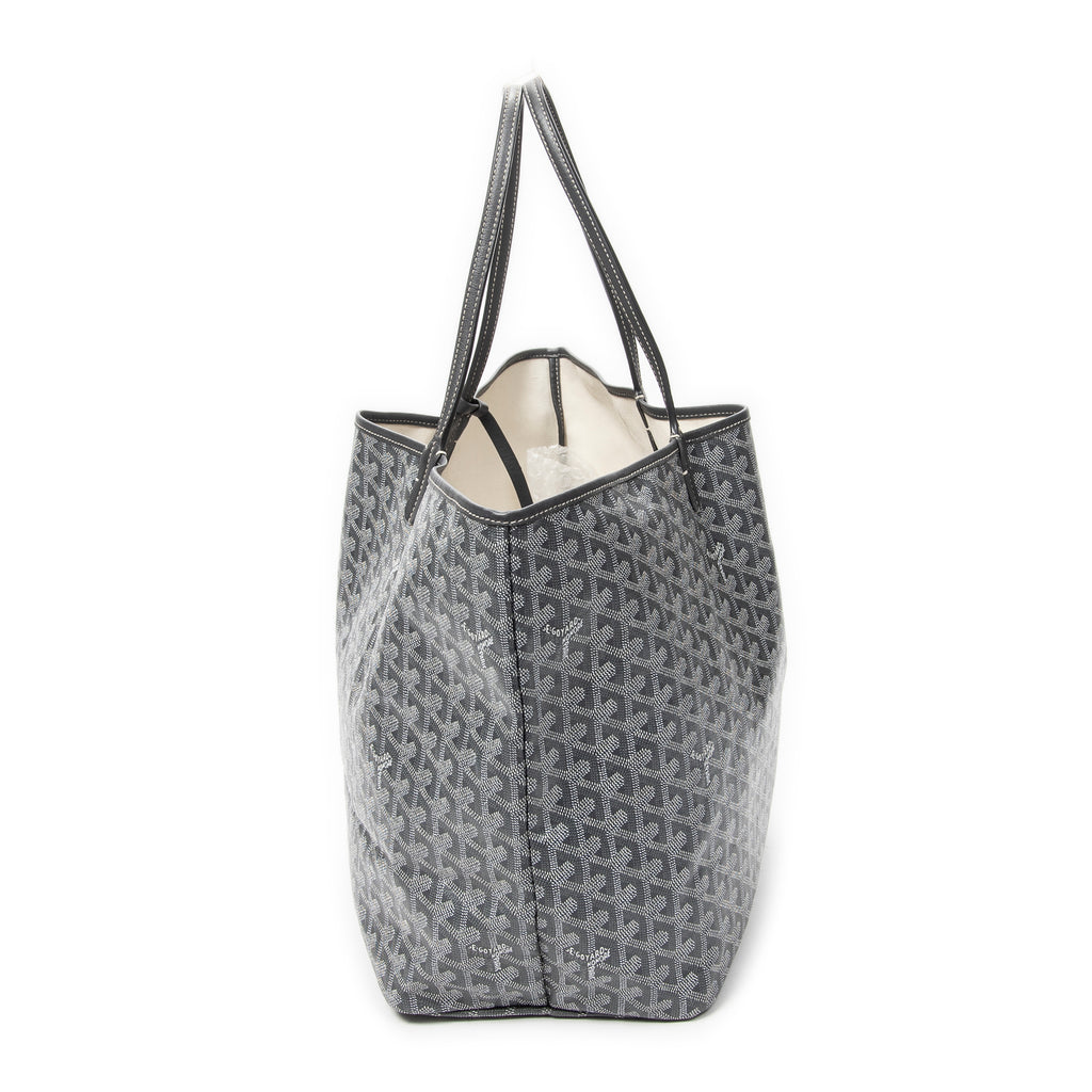 Shoulder Bag Saint Louis GM Grey Goyardine Coated Canvas