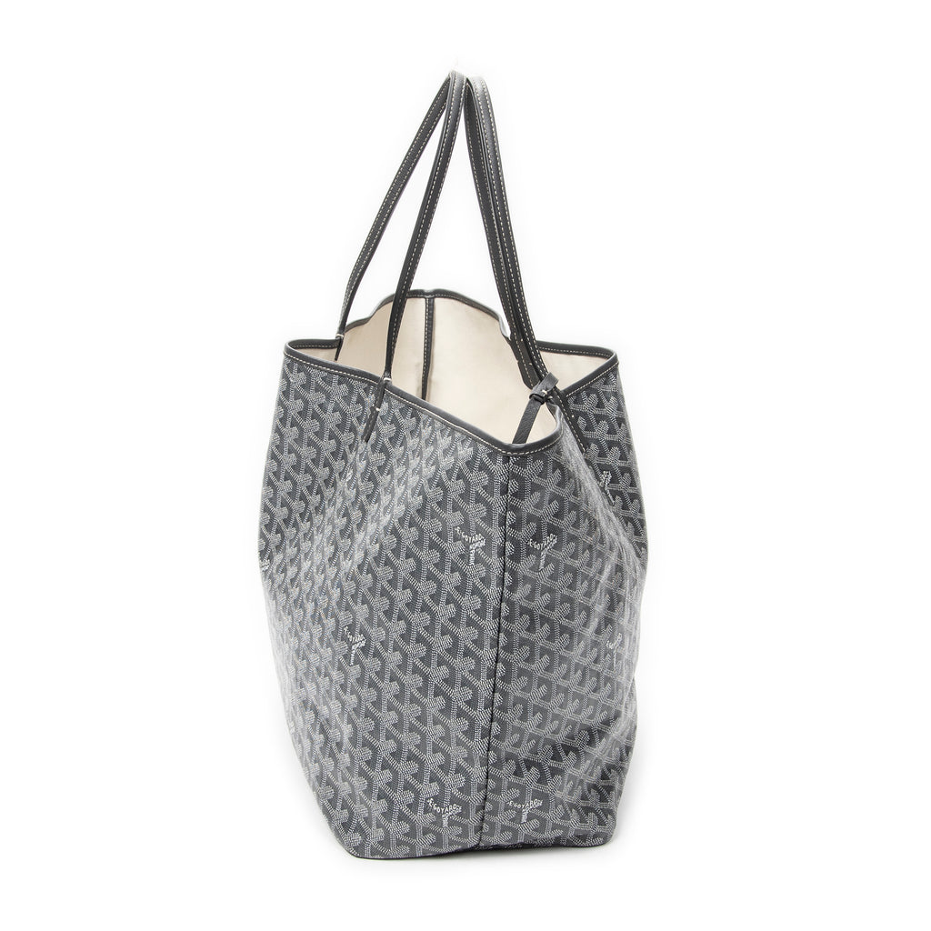 Shoulder Bag Saint Louis GM Grey Goyardine Coated Canvas