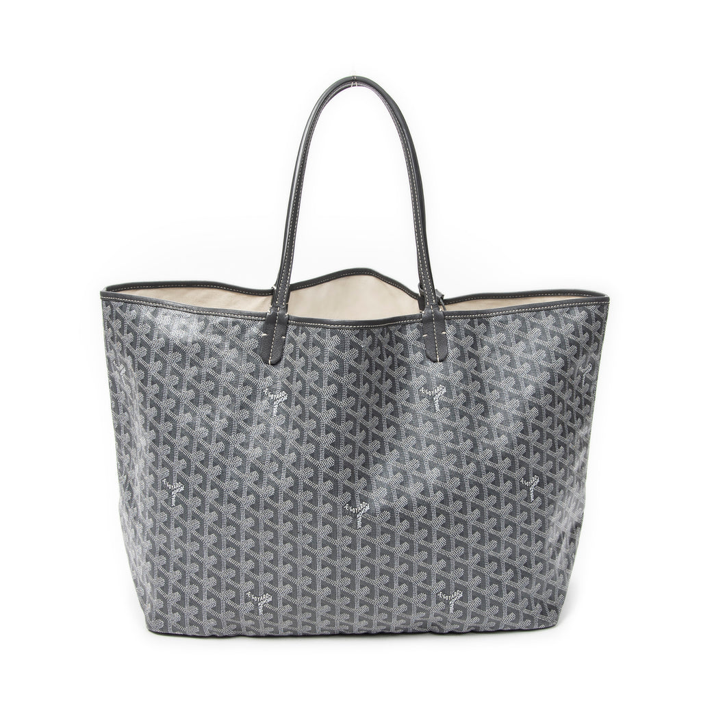 Shoulder Bag Saint Louis GM Grey Goyardine Coated Canvas