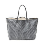 Shoulder Bag Saint Louis GM Grey Goyardine Coated Canvas