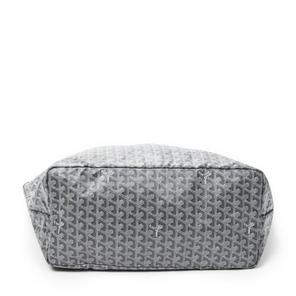 Shoulder Bag Saint Louis GM Grey Goyardine Coated Canvas