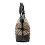Shoulder Bag Large Lovely Tote Brown Monogrammed Canvas