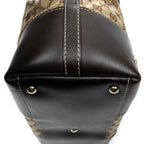 Shoulder Bag Large Lovely Tote Brown Monogrammed Canvas