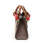 Shoulder Bag Small Diana Bamboo Tote Brown Jumbo GG Canvas