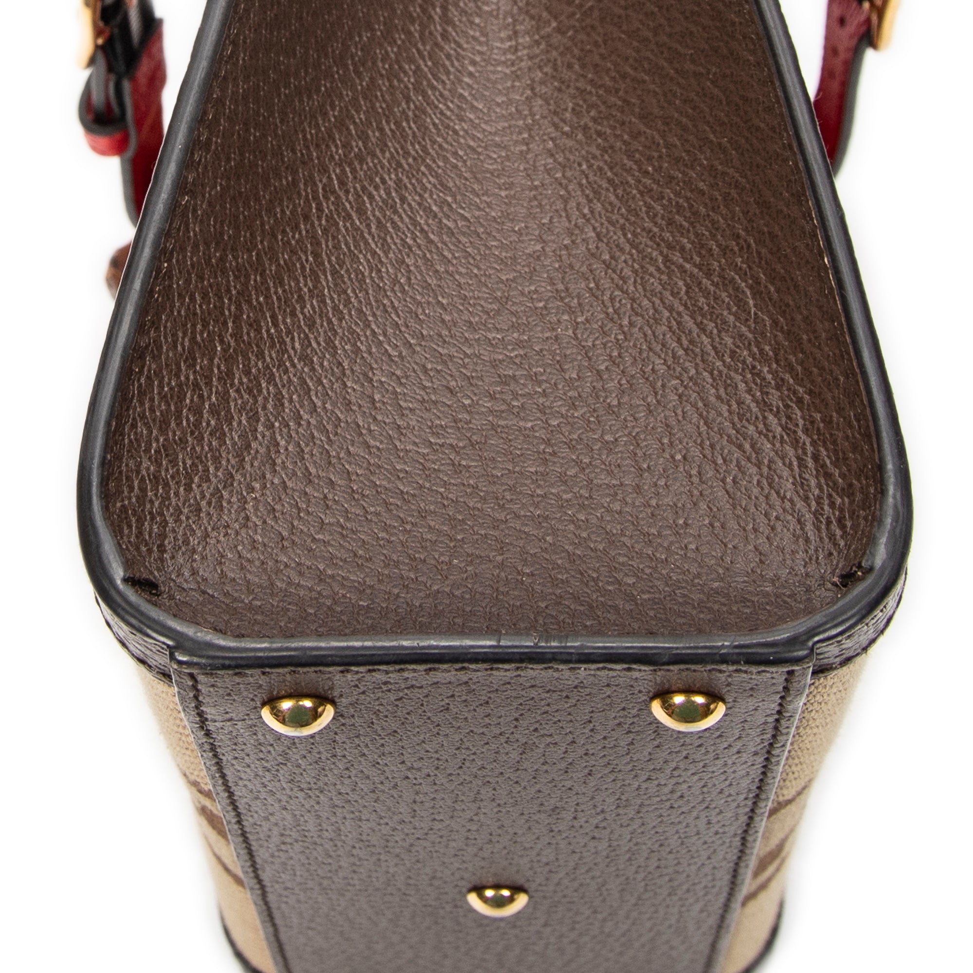 Shoulder Bag Small Diana Bamboo Tote Brown Jumbo GG Canvas