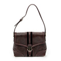 Shoulder Bag Treasure Flap Plum Guccissima Leather