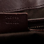 Shoulder Bag Treasure Flap Plum Guccissima Leather