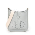Shoulder Bag Evelyne TPM Blue Pale Togo Leather