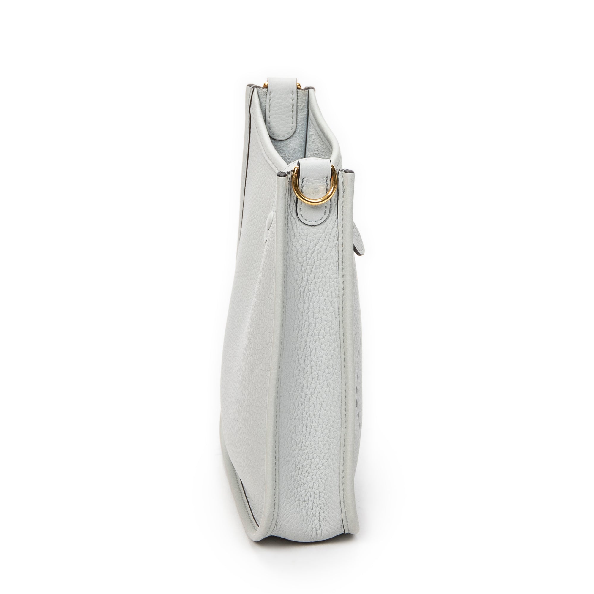 Shoulder Bag Evelyne TPM Blue Pale Togo Leather