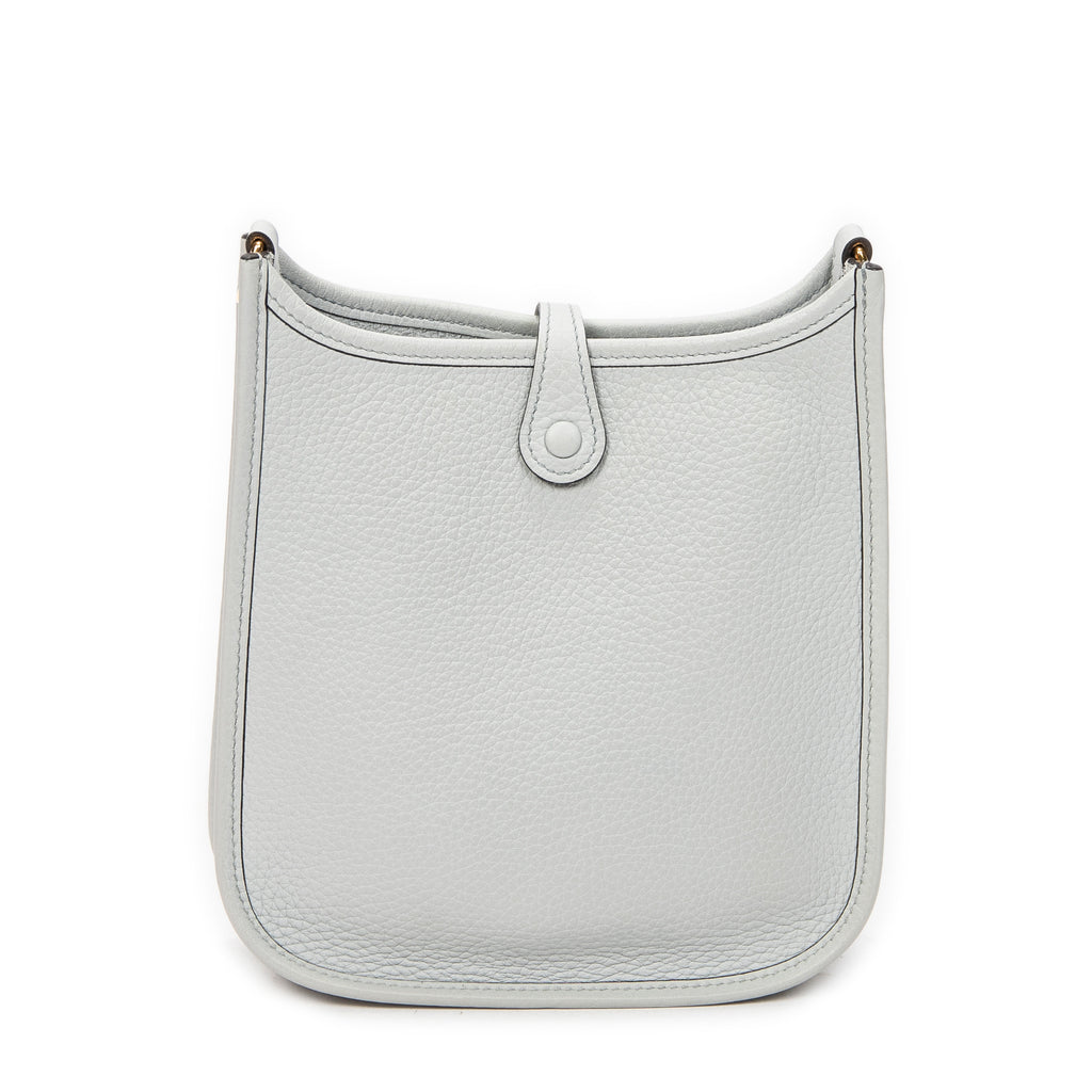 Shoulder Bag Evelyne TPM Blue Pale Togo Leather